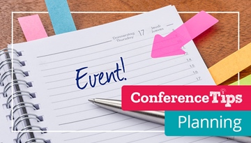 Conference Tips - Planning